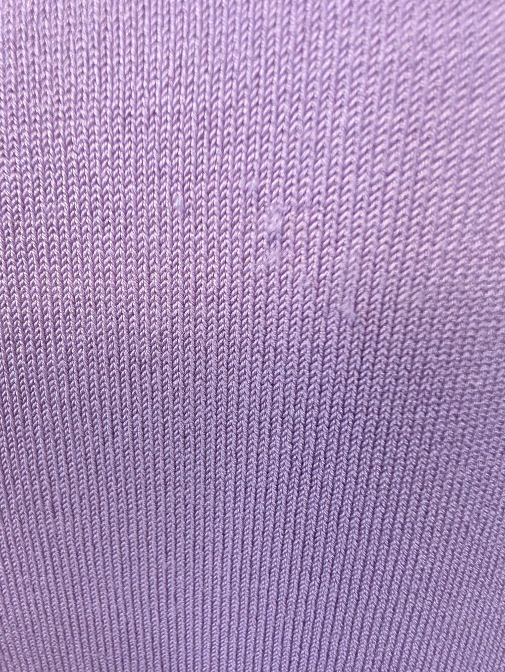 Sweater Beaded Sequin Lilac Women's Cardigan 3/4 Sleeve Cropped Waist - Picture 4 of 4